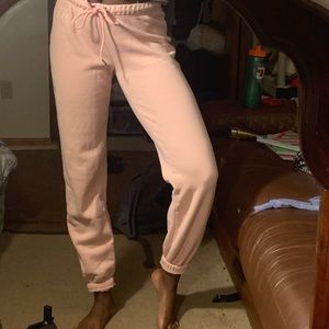 Pink Fleece joggers